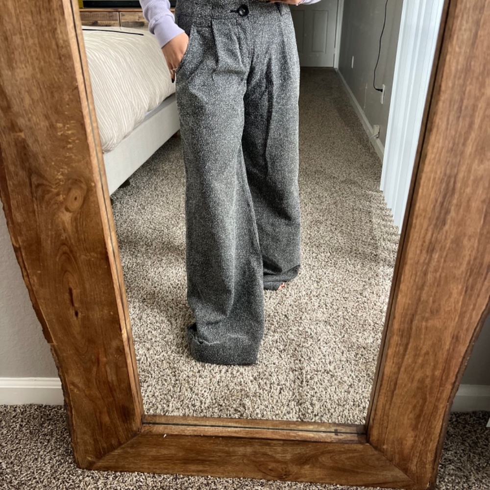 Free People Wide Legged Trouser size 0 - Picture 2 of 4